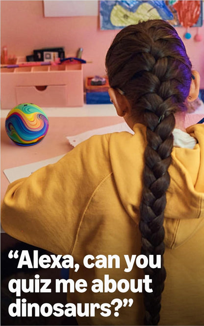 Echo Dot Kids (Newest Model) - Designed for Kids, Designed for Alexa+, Parental Controls, Includes 1 Year of  Kids+, Owl